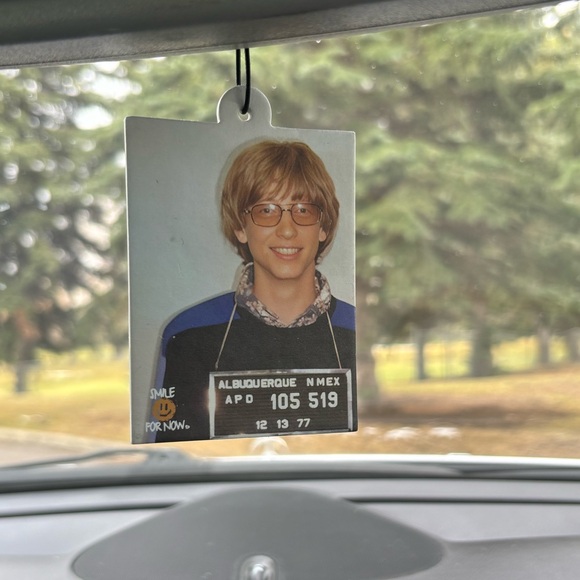 Air Freshener - Bill Gates mugshot - Picture 2 of 4